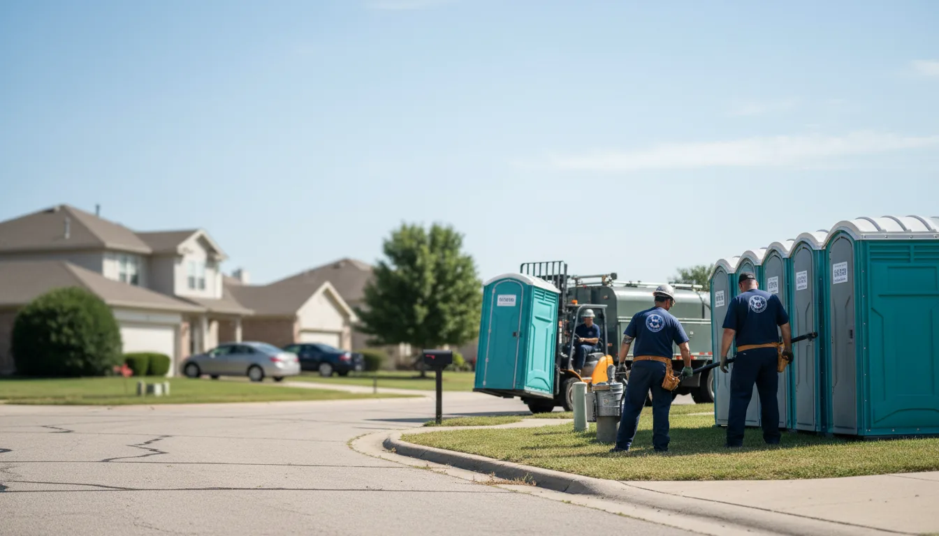 Porta Potty Rental in New Canton, IL near me